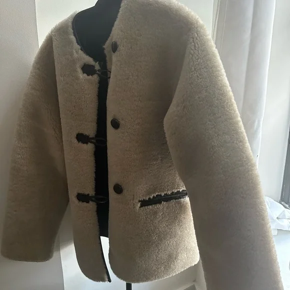 Mango Tan Teddy Jacket - Picture 9 of 11